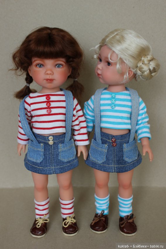 Маруся и Сонечка, ООАК куклы Карлотты от Vestida de Azul (фото 6)