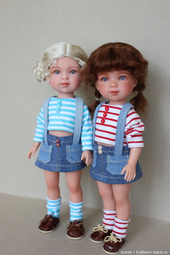 Маруся и Сонечка, ООАК куклы Карлотты от Vestida de Azul