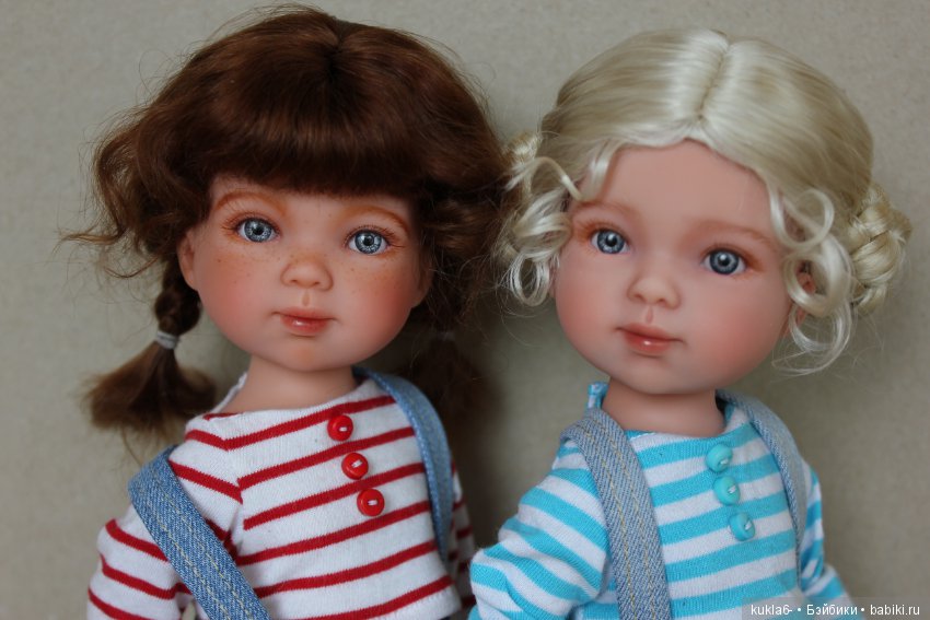 Маруся и Сонечка, ООАК куклы Карлотты от Vestida de Azul (фото 5)
