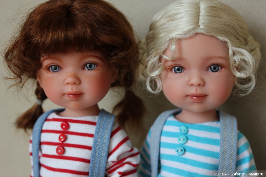 Маруся и Сонечка, ООАК куклы Карлотты от Vestida de Azul (фото 3)
