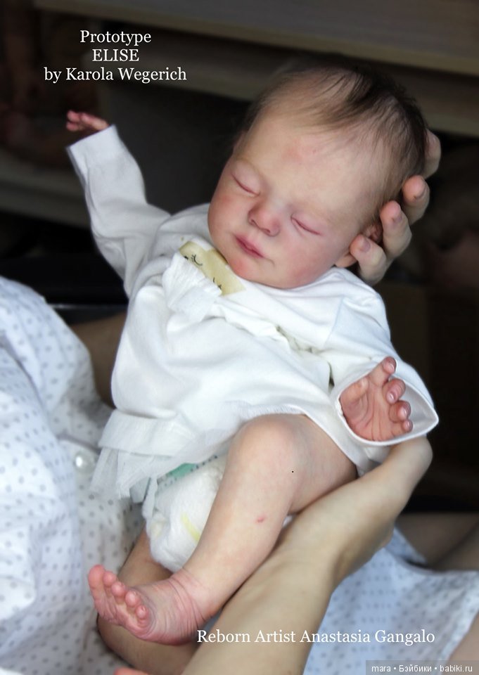 Elise скульптора Karola Wegerich, автор прототипа Анастасия Гангало (фото 5)