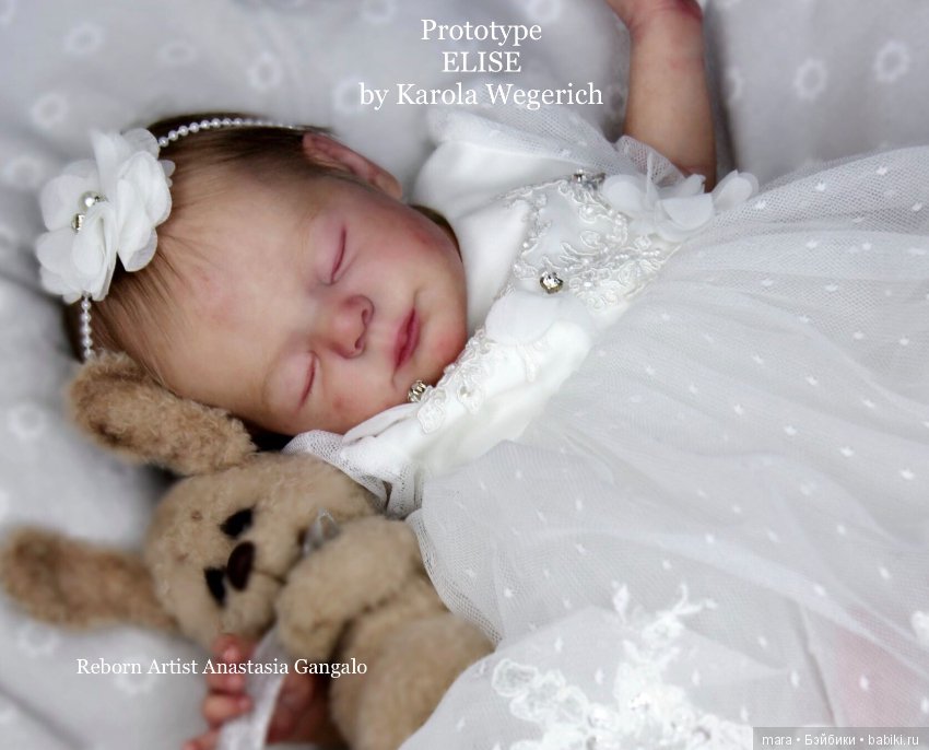 Elise скульптора Karola Wegerich, автор прототипа Анастасия Гангало (фото 10)