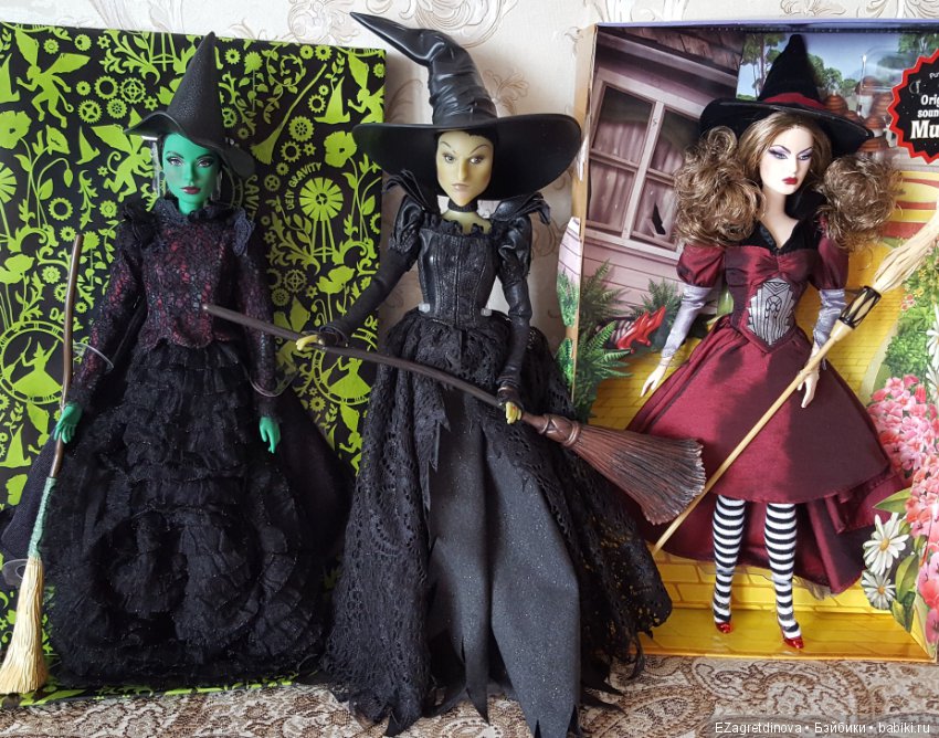Барби Волшебник из страны Оз Злая Ведьма Востока. 2009 год (фото 7)