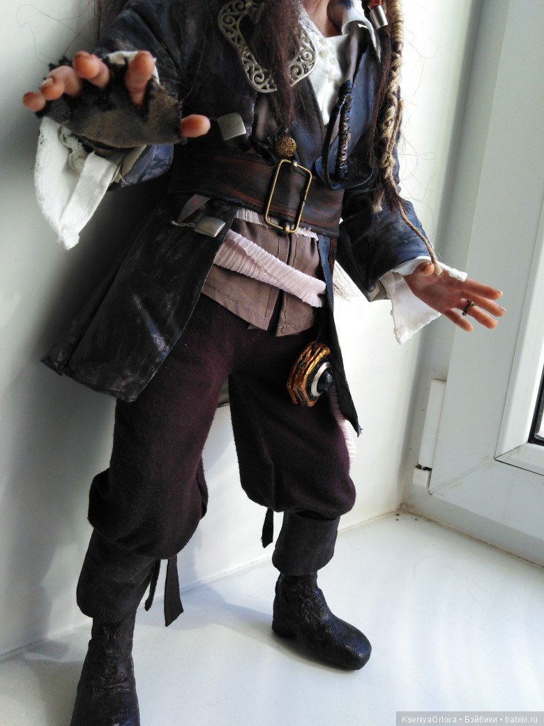 Джек Воробей — Авторские портретные куклы по фото: галерея работ (фото 2)