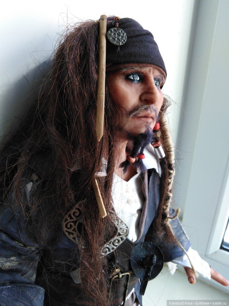 Джек Воробей — Авторские портретные куклы по фото: галерея работ (фото 6)