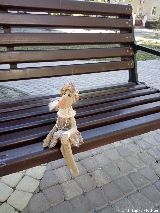 Лето в городе — Текстильные игрушки и примитивы: кофейные (фото 3)