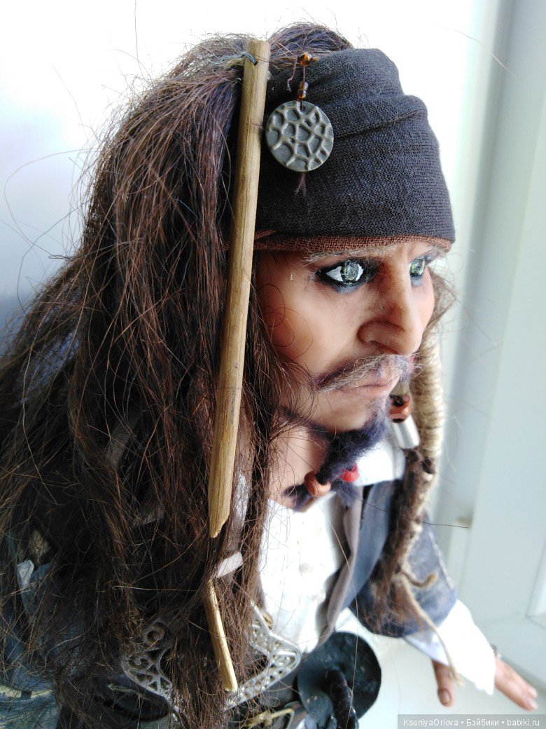 Джек Воробей — Авторские портретные куклы по фото: галерея работ