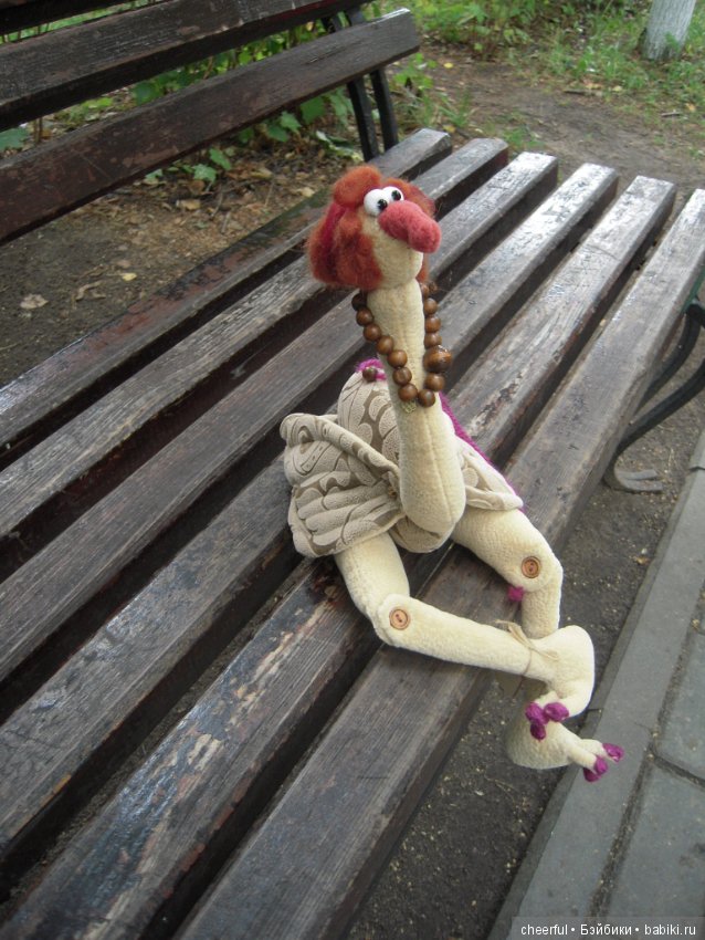 Лето в городе — Текстильные игрушки и примитивы: кофейные