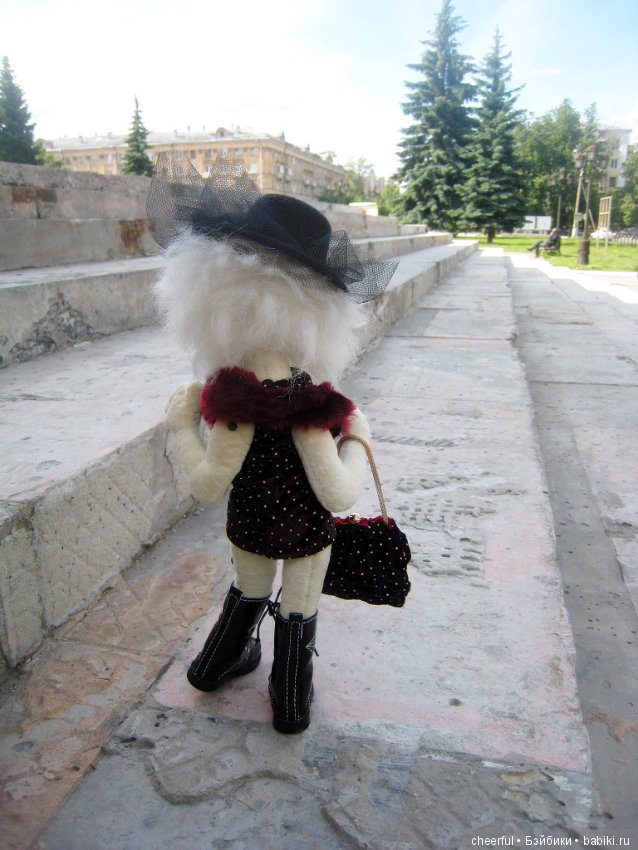 Лето в городе — Текстильные игрушки и примитивы: кофейные