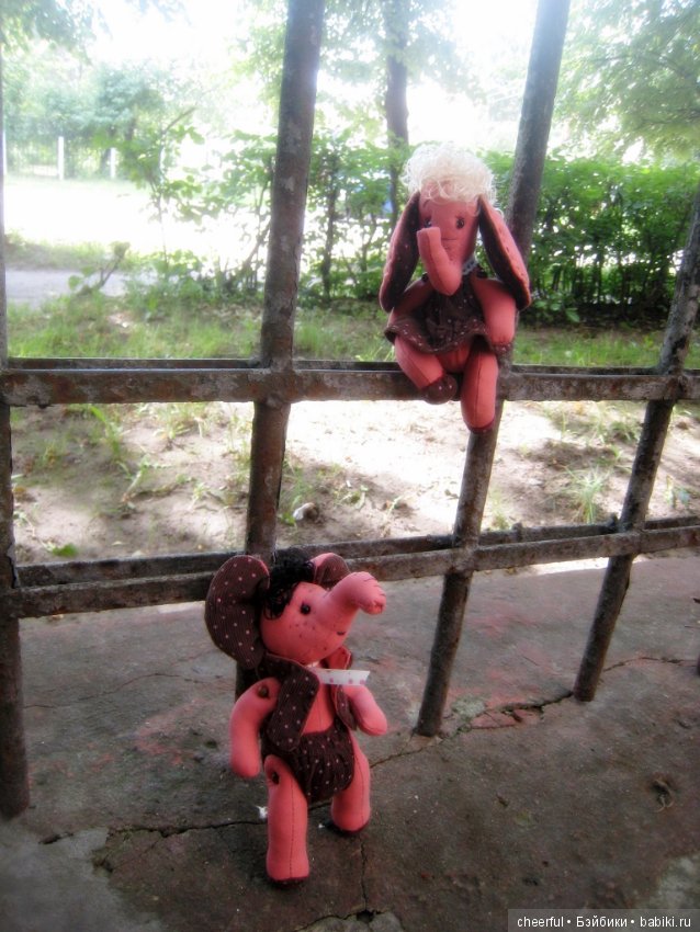 Лето в городе — Текстильные игрушки и примитивы: кофейные