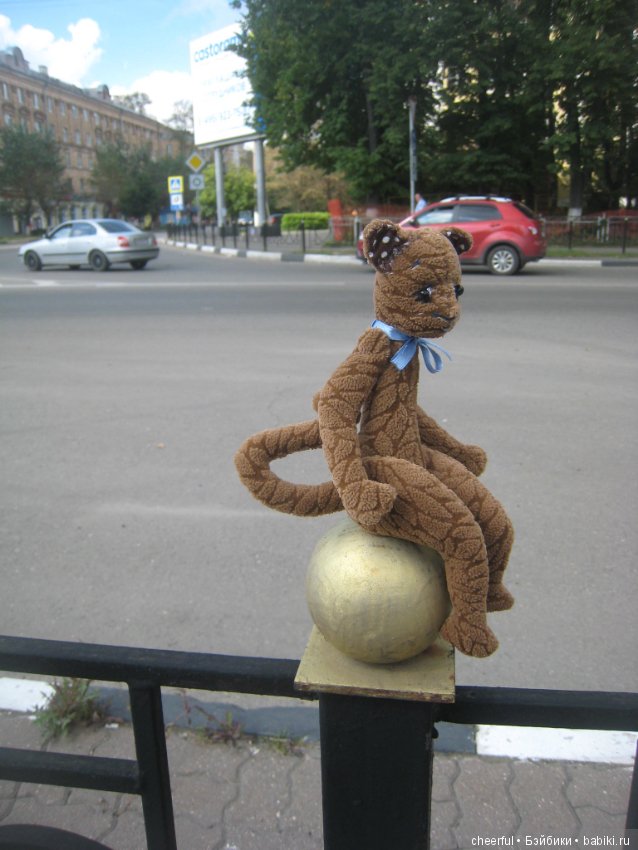 Лето в городе — Текстильные игрушки и примитивы: кофейные