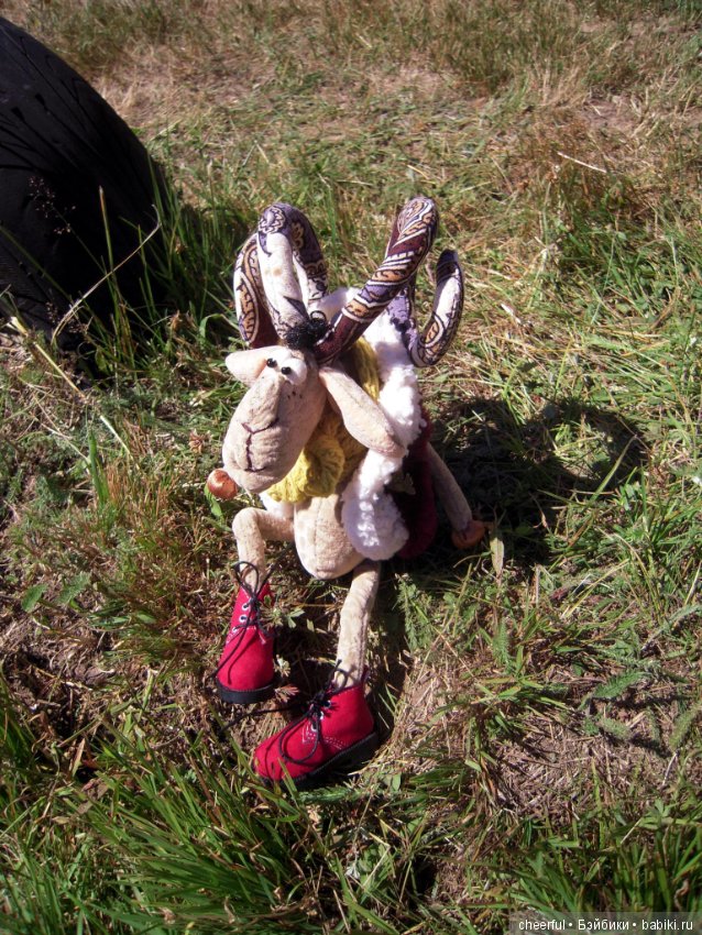 Лето в городе — Текстильные игрушки и примитивы: кофейные