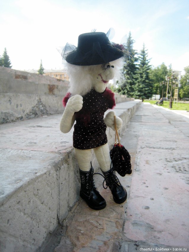 Лето в городе — Текстильные игрушки и примитивы: кофейные