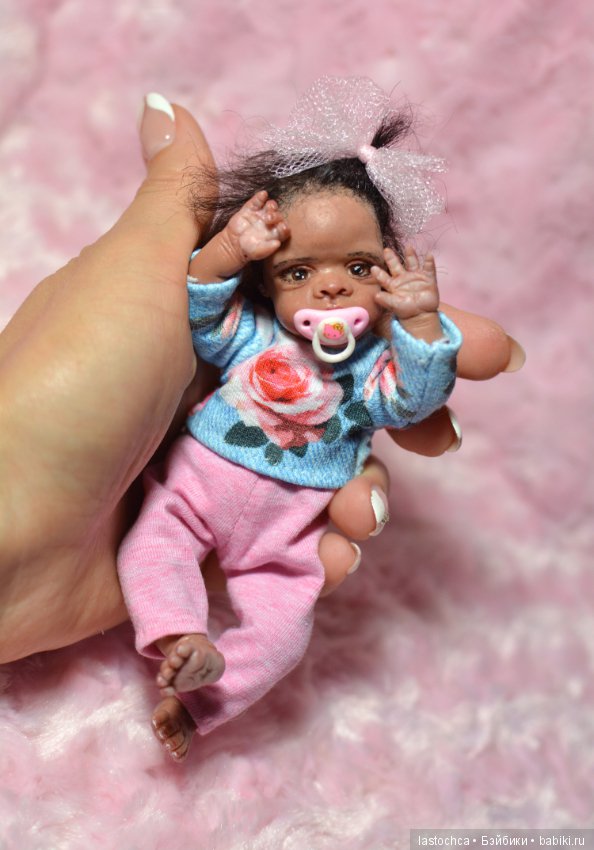Мулаточка Джейн — Лепка авторских кукол: полимерная глина (фото 10)