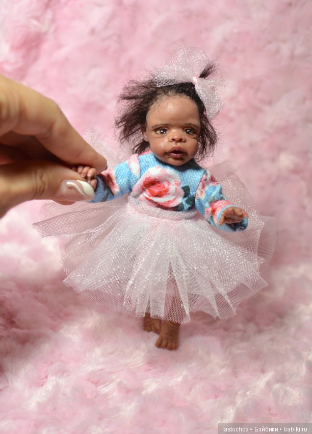 Мулаточка Джейн — Лепка авторских кукол: полимерная глина (фото 8)