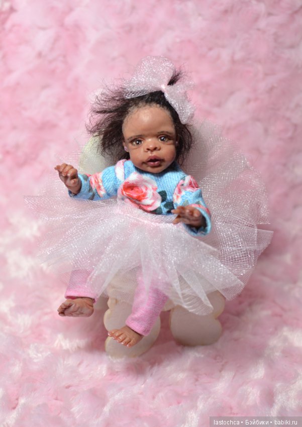 Мулаточка Джейн — Лепка авторских кукол: полимерная глина (фото 6)