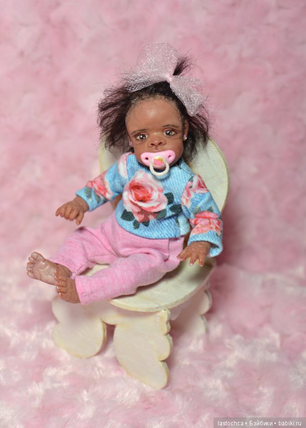 Мулаточка Джейн — Лепка авторских кукол: полимерная глина (фото 2)