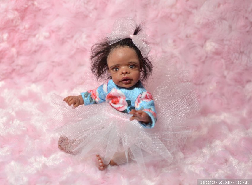 Мулаточка Джейн — Лепка авторских кукол: полимерная глина (фото 9)