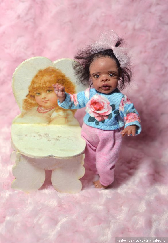 Мулаточка Джейн — Лепка авторских кукол: полимерная глина (фото 3)