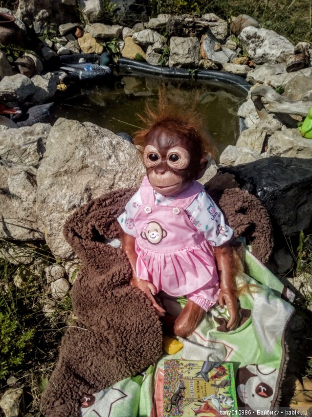 Обезьянка Анфиса — Интересные игрушки и фигурки (разное): редкие (фото 10)