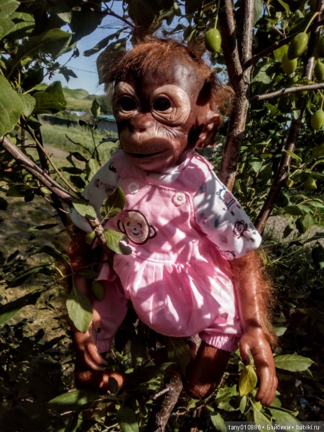 Обезьянка Анфиса — Интересные игрушки и фигурки (разное): редкие