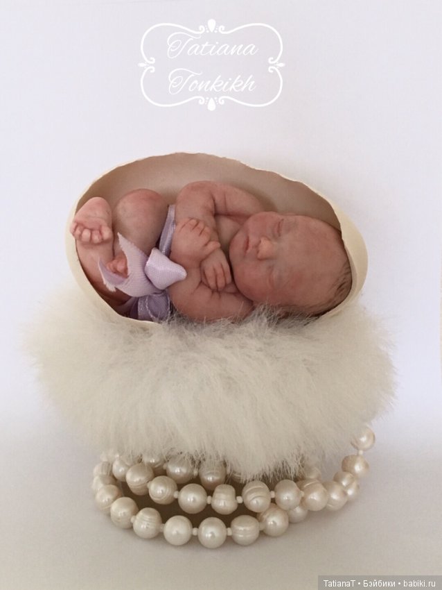 Крошка на ладошку из полимерной глины