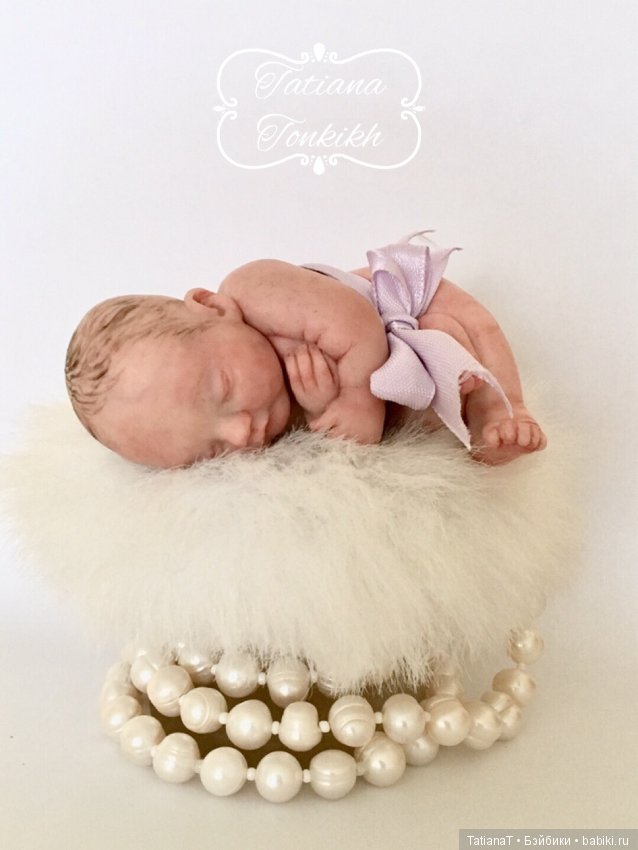 Крошка на ладошку из полимерной глины (фото 8)