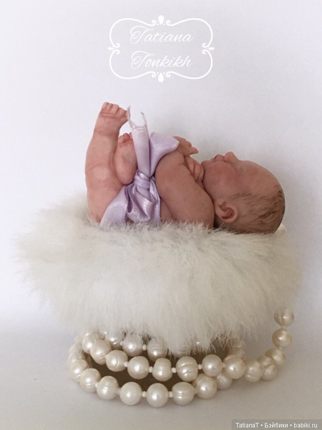 Крошка на ладошку из полимерной глины (фото 5)