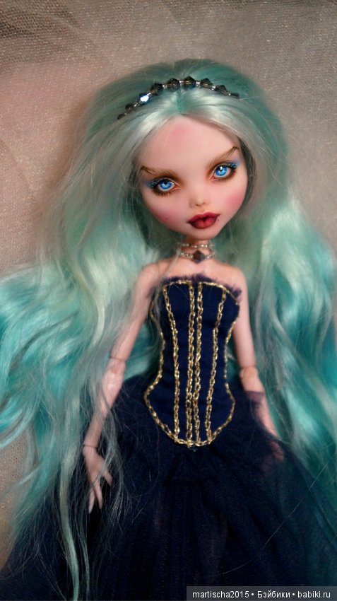 Июньские леди — ООАК Monster High и Ever After High: репейнт