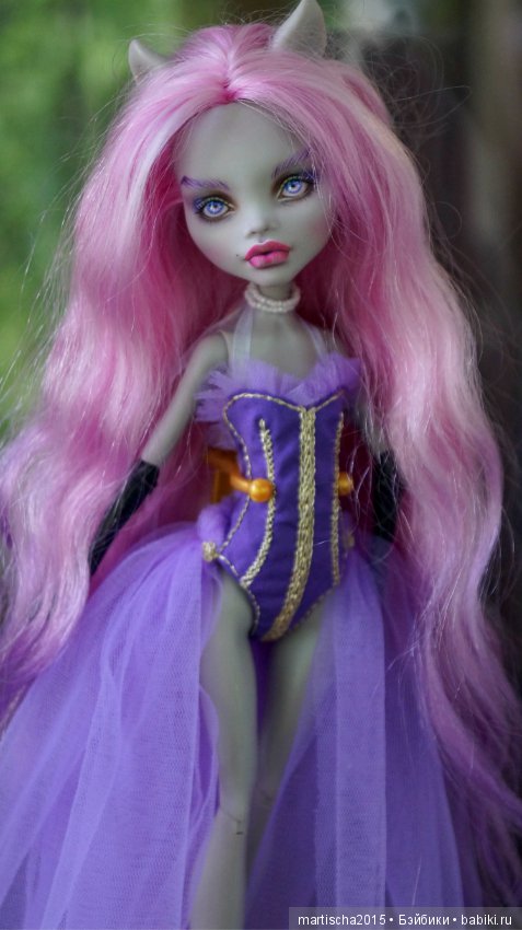 Июньские леди — ООАК Monster High и Ever After High: репейнт (фото 8)