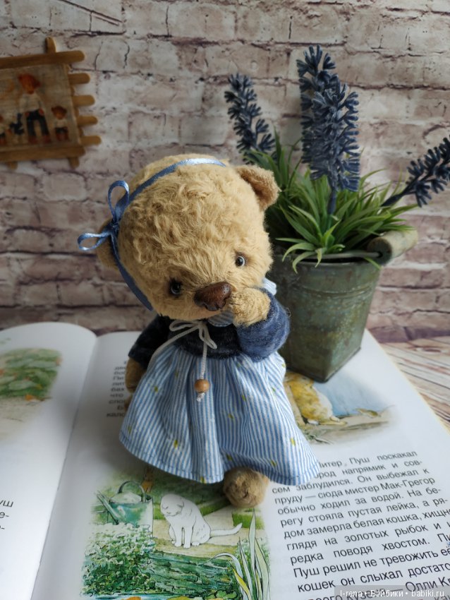 Малышка Лия — Авторские мишки Тедди и друзья: фото (фото 4)
