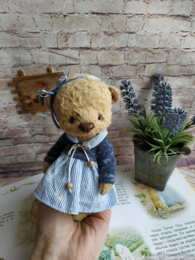 Малышка Лия — Авторские мишки Тедди и друзья: фото (фото 3)