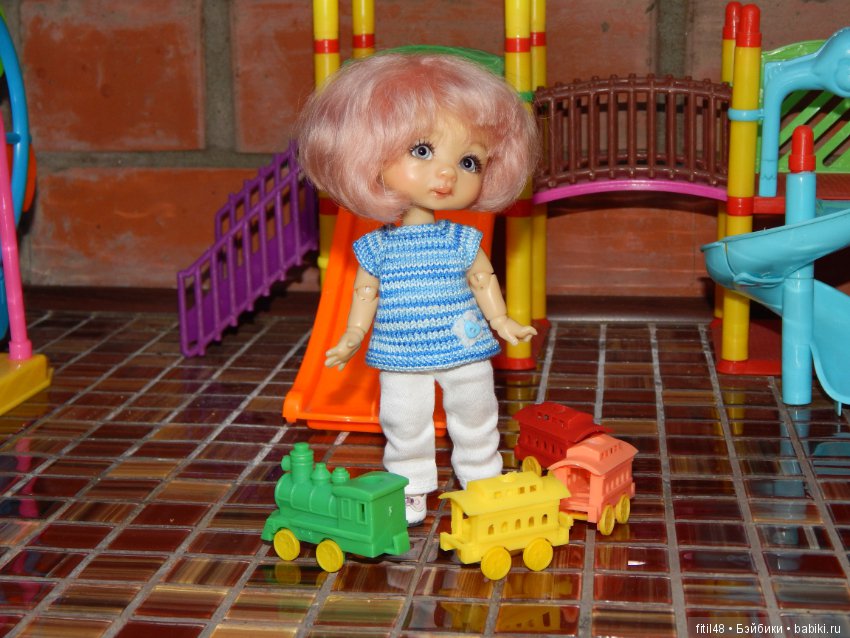 Мне купили паровоз — Куклы Nikki Britt (Никки Бритт): авторские BJD (БЖД)