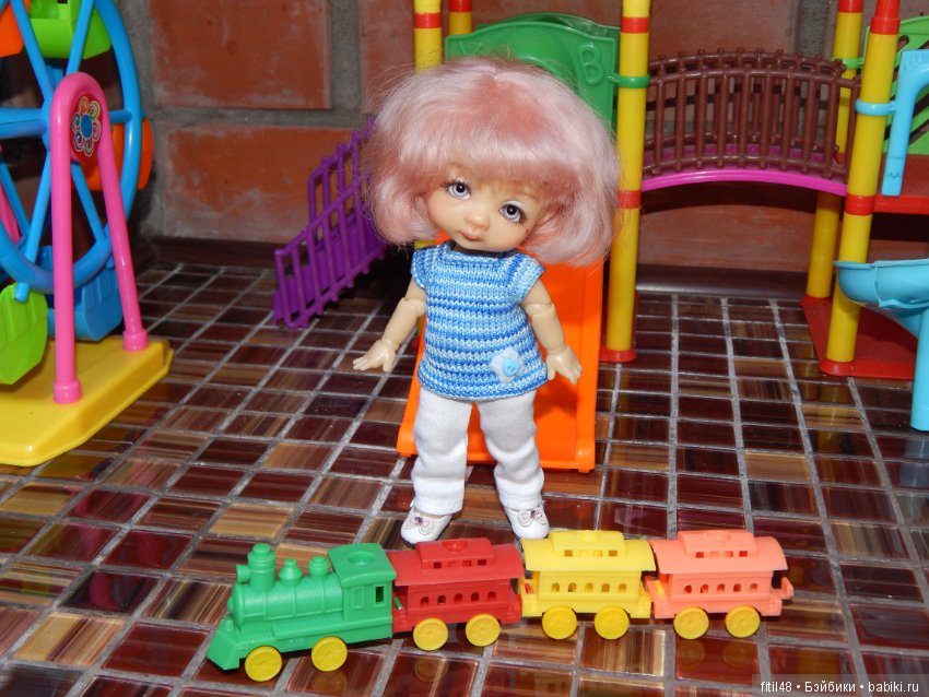 Мне купили паровоз — Куклы Nikki Britt (Никки Бритт): авторские BJD (БЖД) (фото 6)