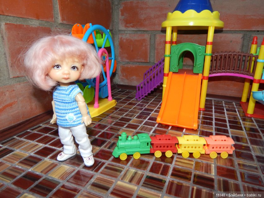 Мне купили паровоз — Куклы Nikki Britt (Никки Бритт): авторские BJD (БЖД) (фото 4)