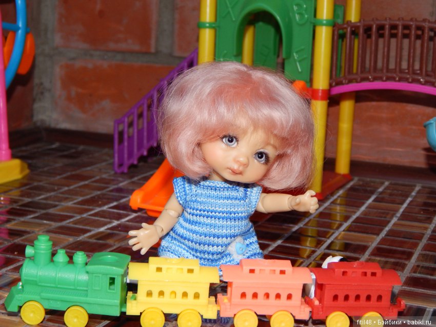 Мне купили паровоз — Куклы Nikki Britt (Никки Бритт): авторские BJD (БЖД)