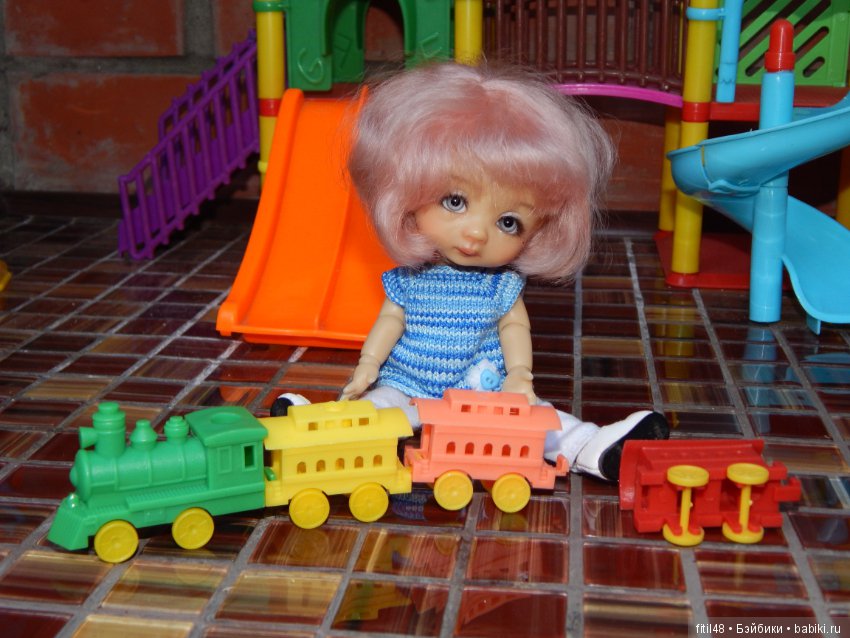 Мне купили паровоз — Куклы Nikki Britt (Никки Бритт): авторские BJD (БЖД) (фото 10)