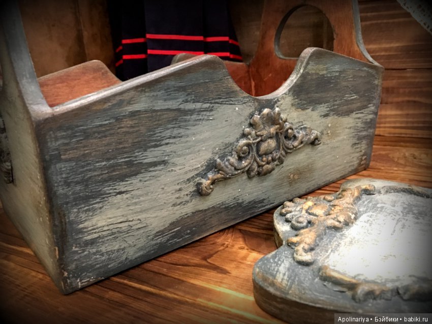 Vintage №57 Короб и зеркало (фото 10)