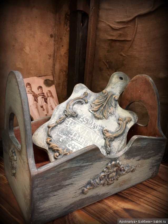 Vintage №57 Короб и зеркало