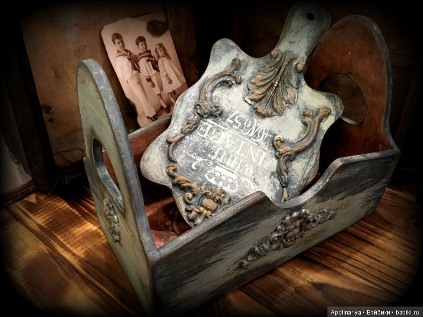 Vintage №57 Короб и зеркало