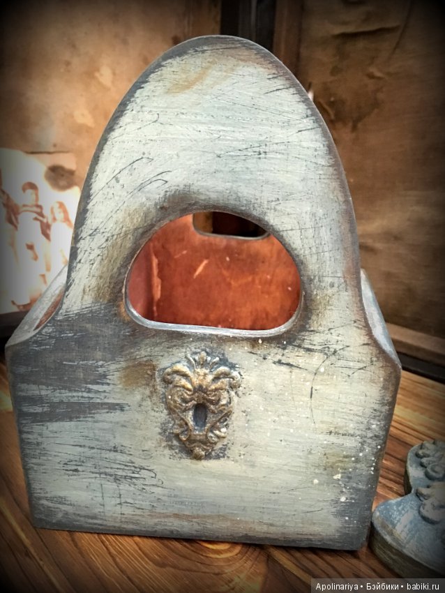 Vintage №57 Короб и зеркало