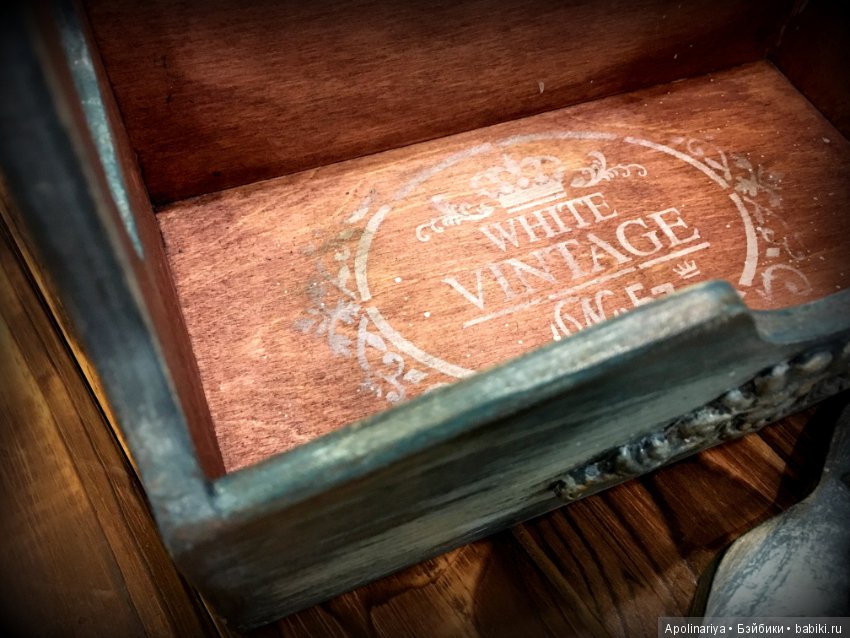 Vintage №57 Короб и зеркало (фото 3)