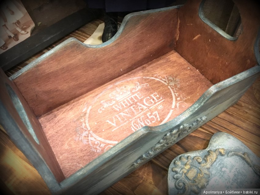 Vintage №57 Короб и зеркало (фото 9)