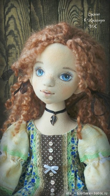 Варенька — Авторские текстильные куклы: Вальдорфские (фото 3)