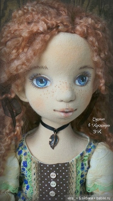 Варенька — Авторские текстильные куклы: Вальдорфские (фото 9)