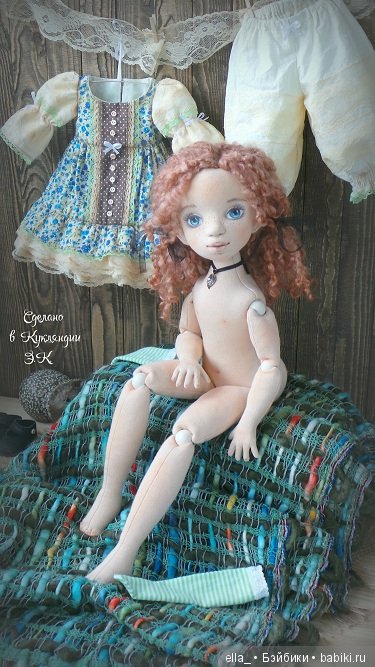 Варенька — Авторские текстильные куклы: Вальдорфские