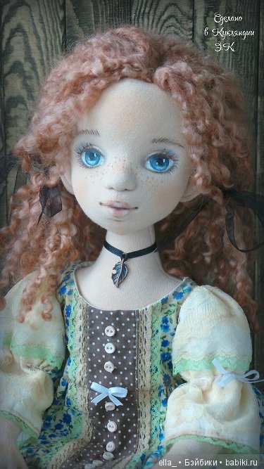 Варенька — Авторские текстильные куклы: Вальдорфские (фото 2)