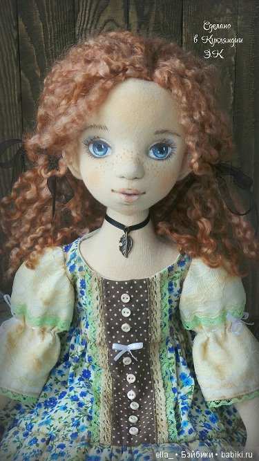 Варенька — Авторские текстильные куклы: Вальдорфские (фото 8)