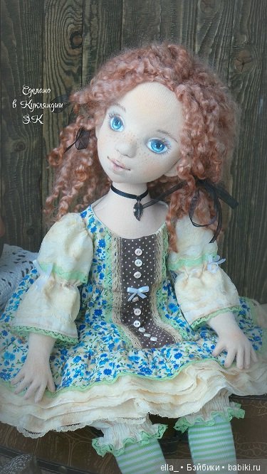 Варенька — Авторские текстильные куклы: Вальдорфские (фото 4)