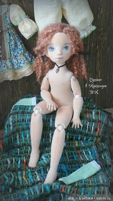 Варенька — Авторские текстильные куклы: Вальдорфские